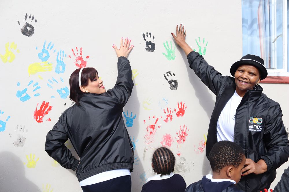 Mandela Day activity at Parow Office and Milnerton Terminal