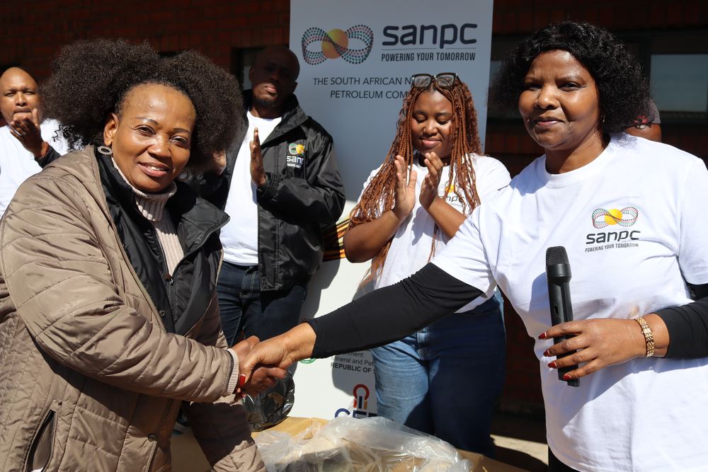 Mandela Day activity at Ogies Terminal