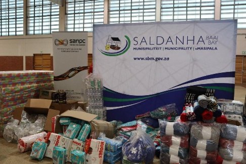 SANPC employees at Disaster relief